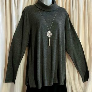 Lane Bryant Turtleneck Gray. Size 18/20